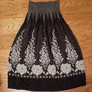 💥🎪⭐Lapis One Size Skirt/Strapless Dress